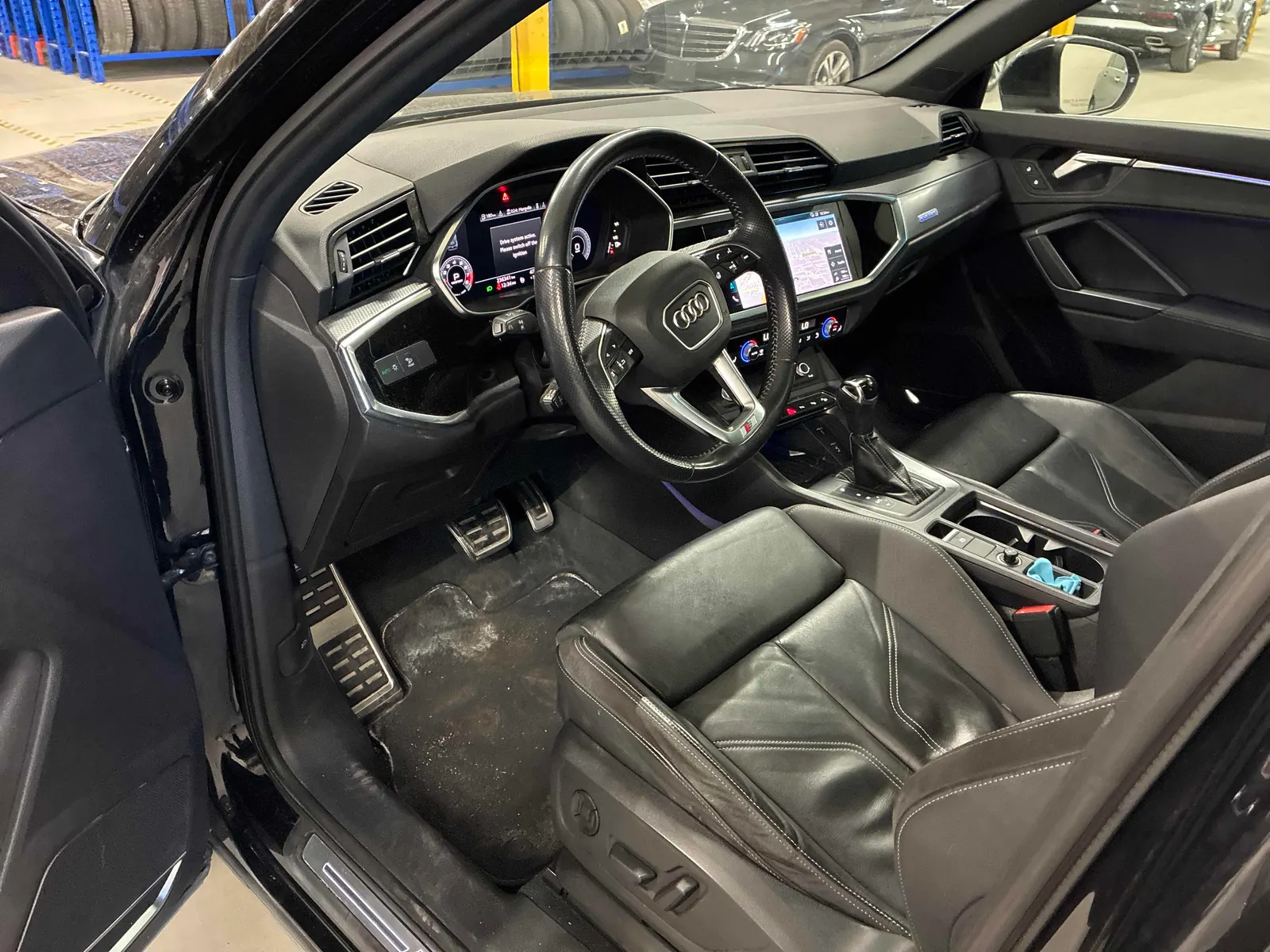 Interior driver side