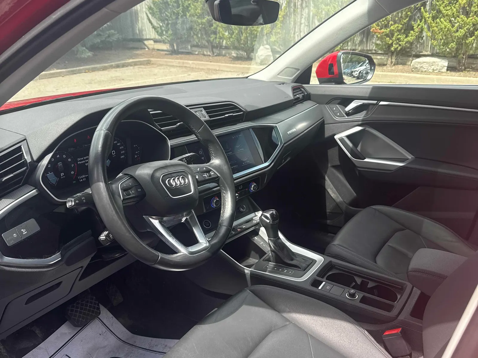 Interior driver side
