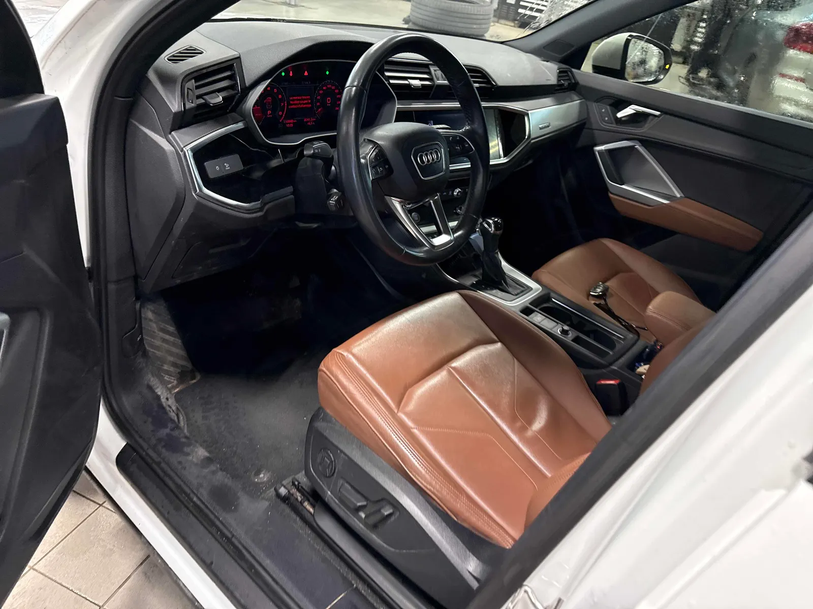 Interior driver side
