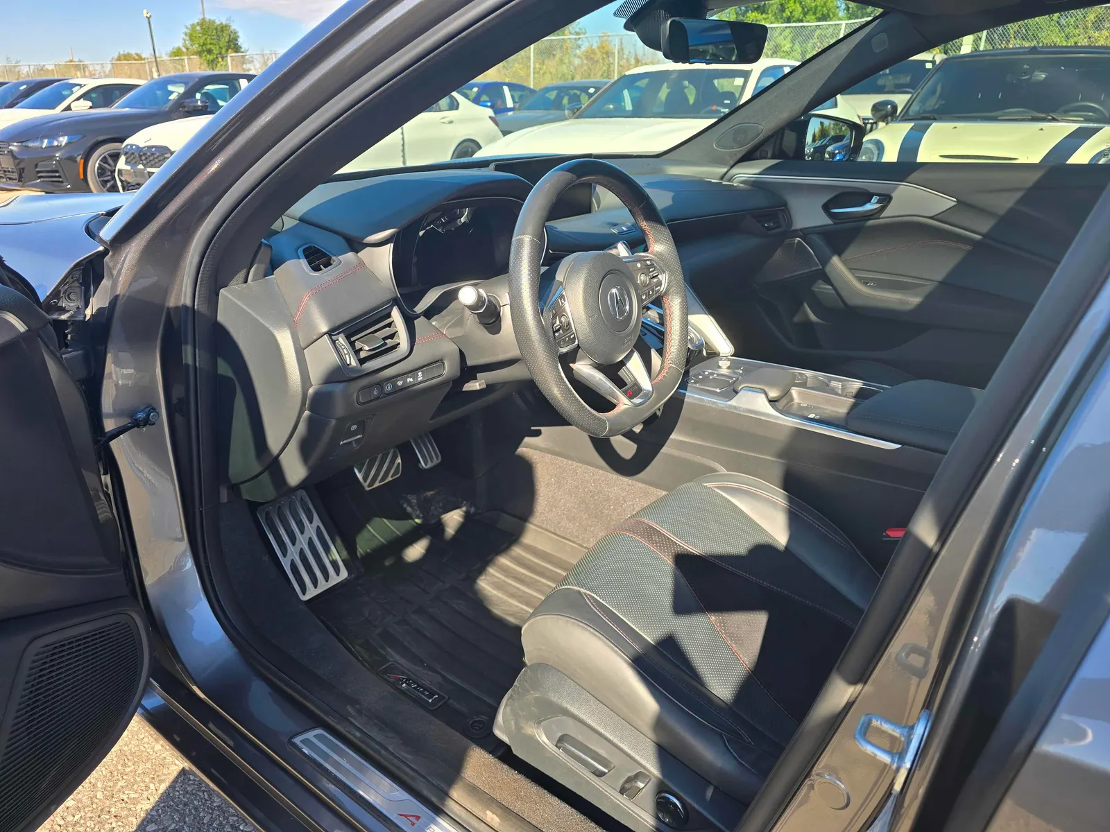 Interior driver side
