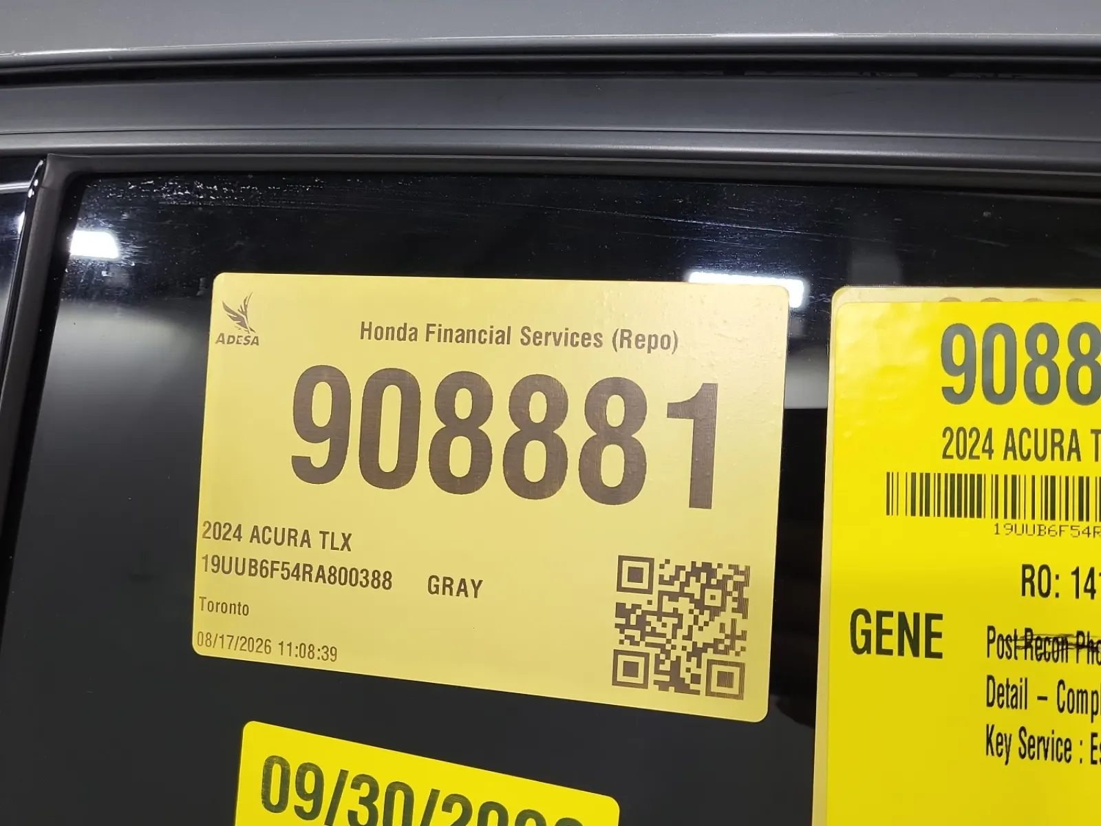Inventory Label Photo