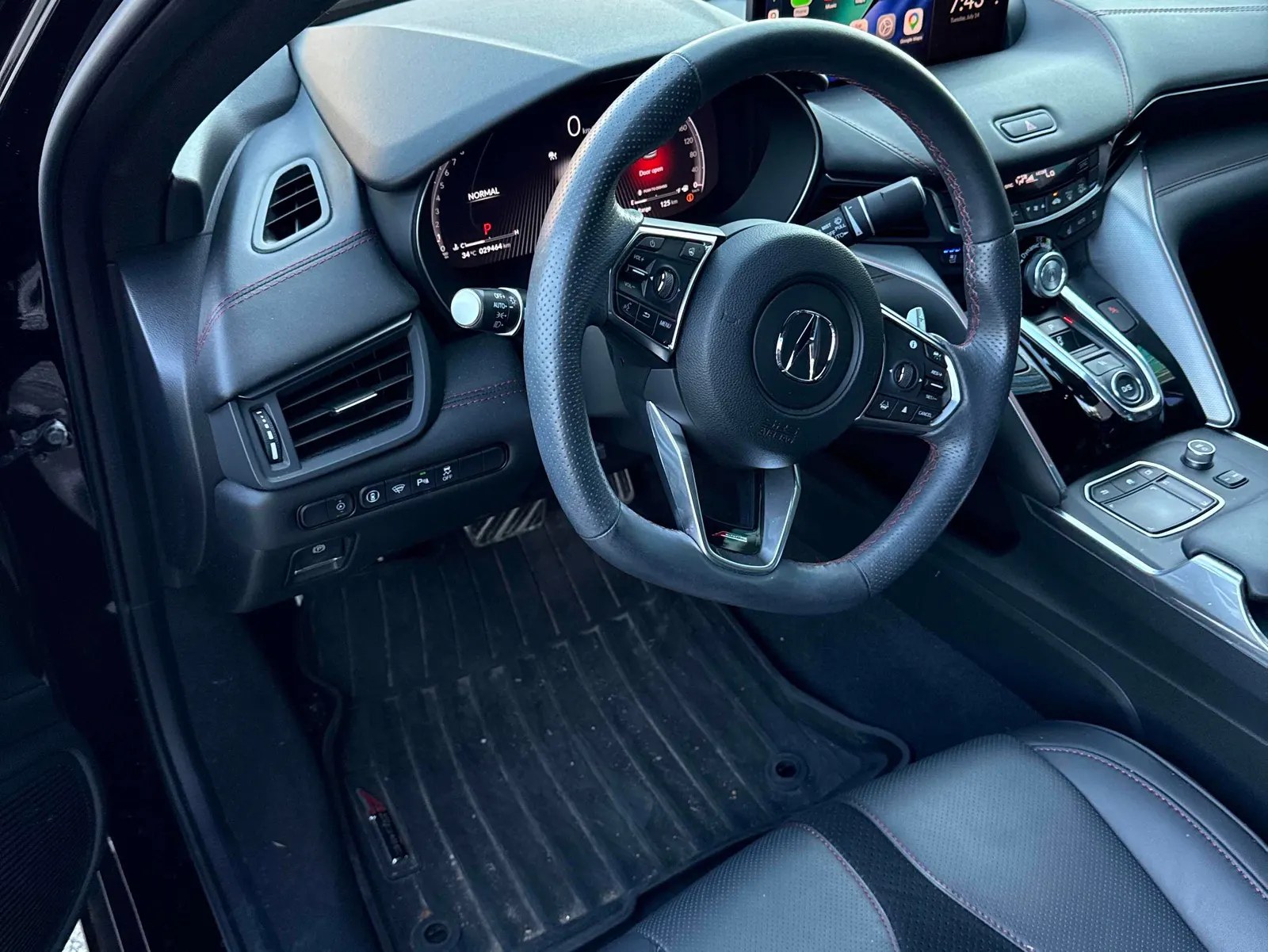 Interior driver side