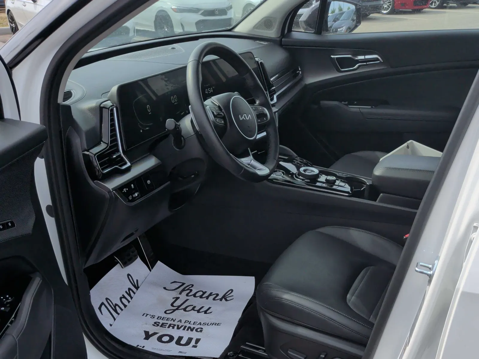 Interior driver side