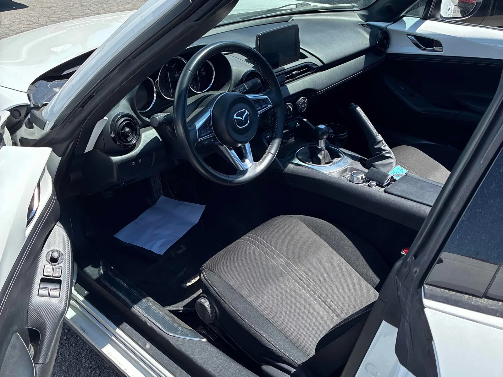 Interior driver side