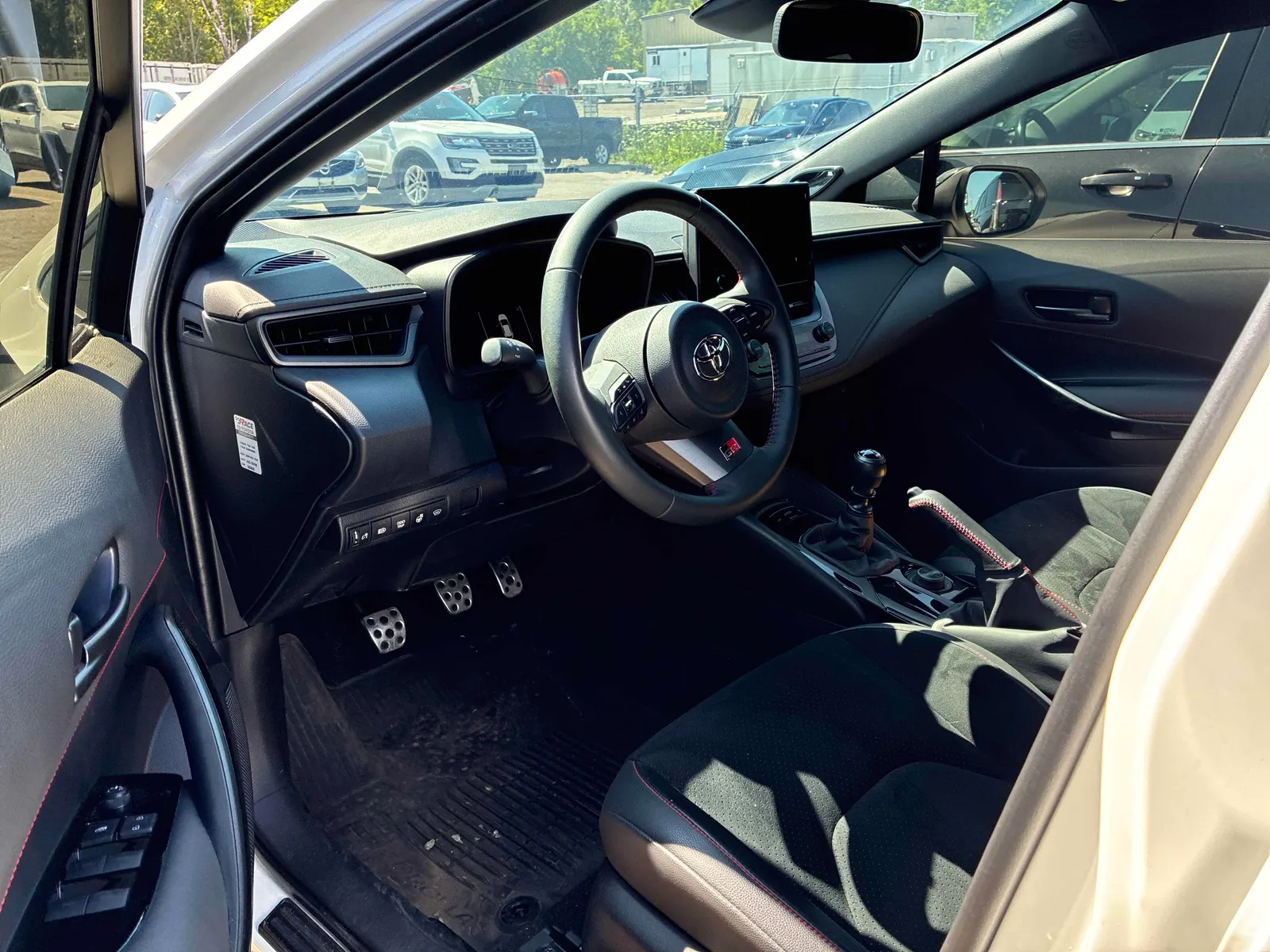 Interior driver side