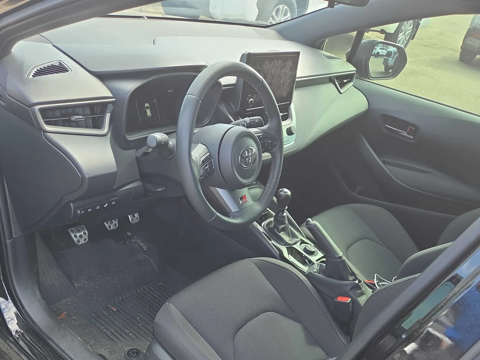 Interior driver side
