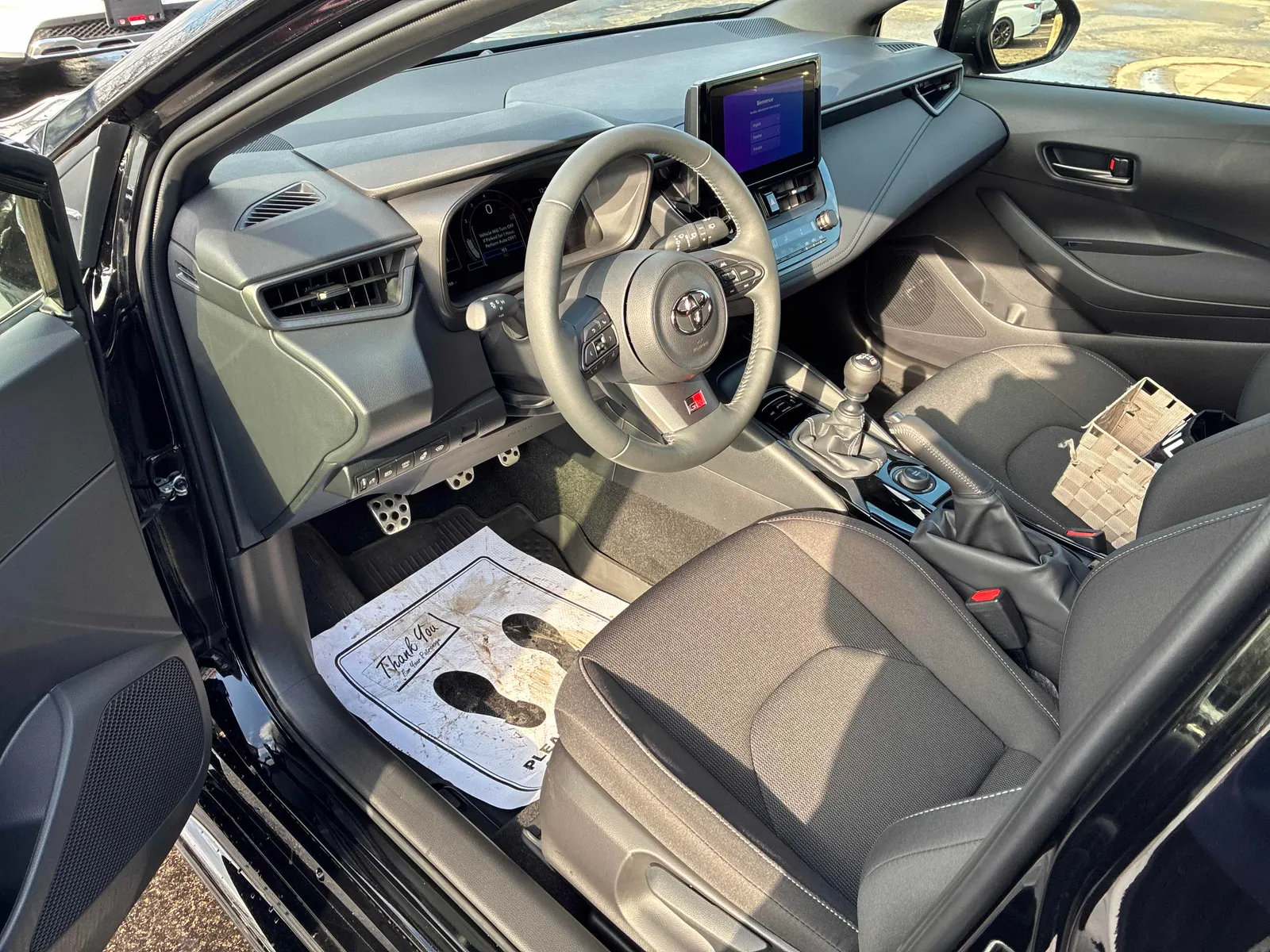 Interior driver side