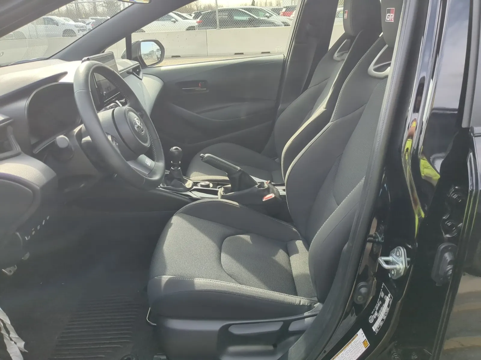 Interior driver side