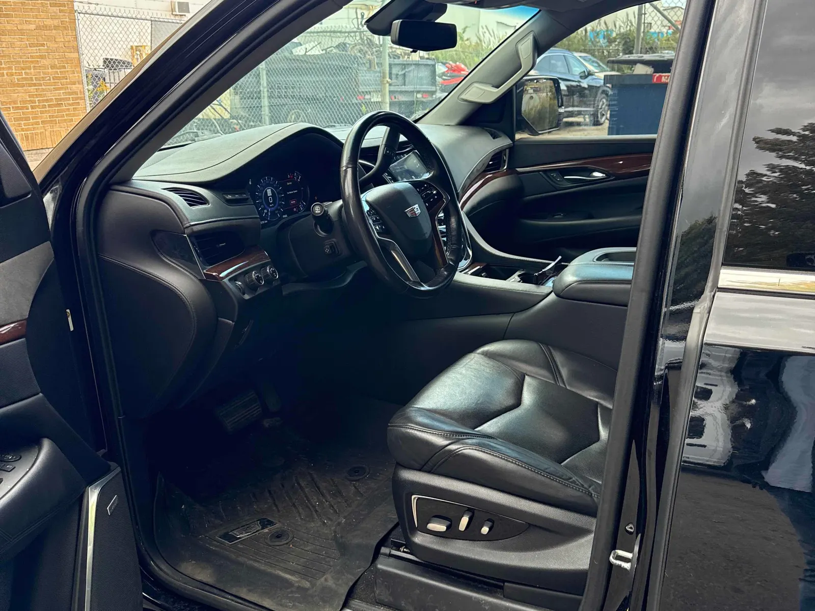 Interior driver side