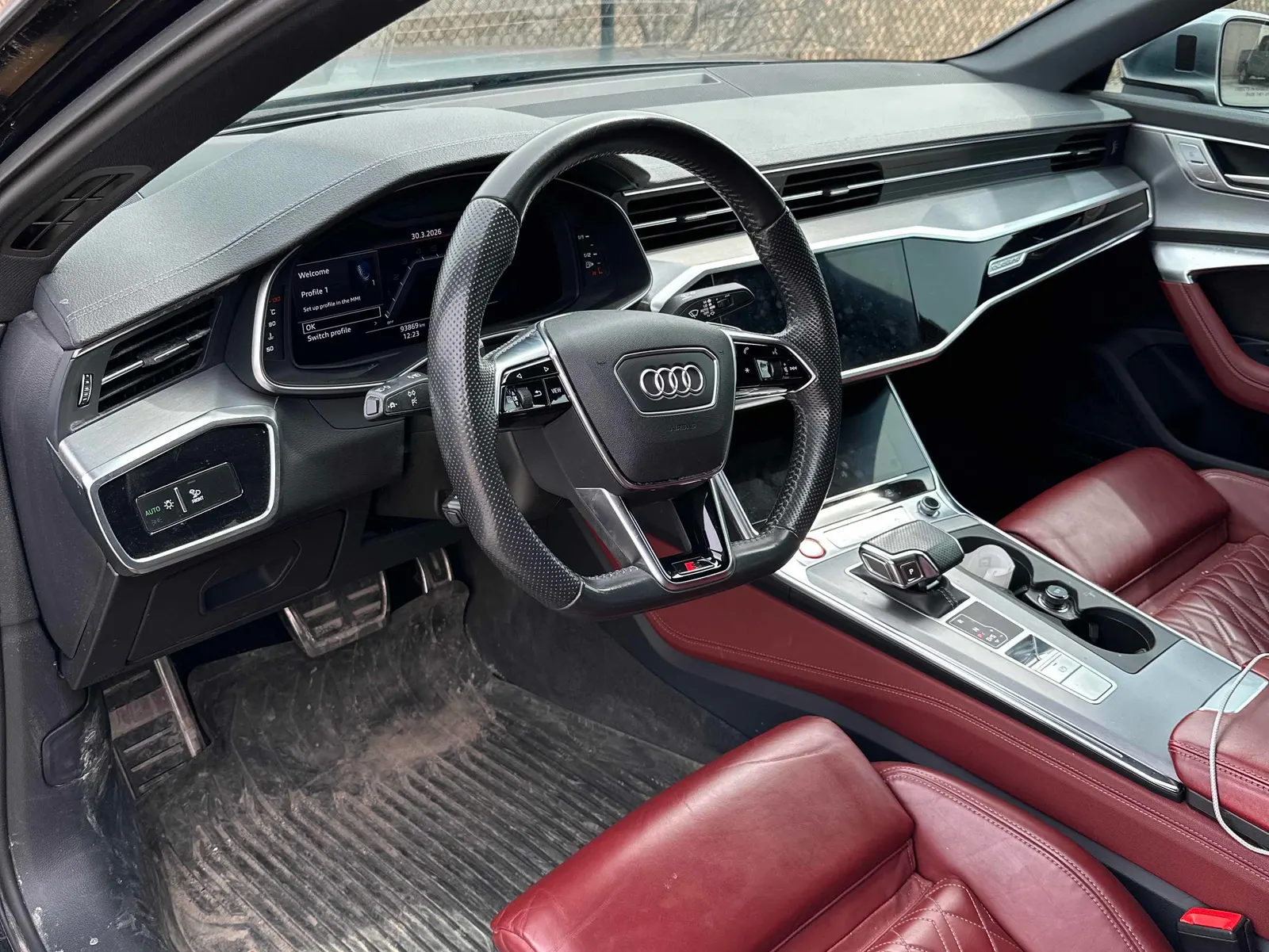 Interior driver side
