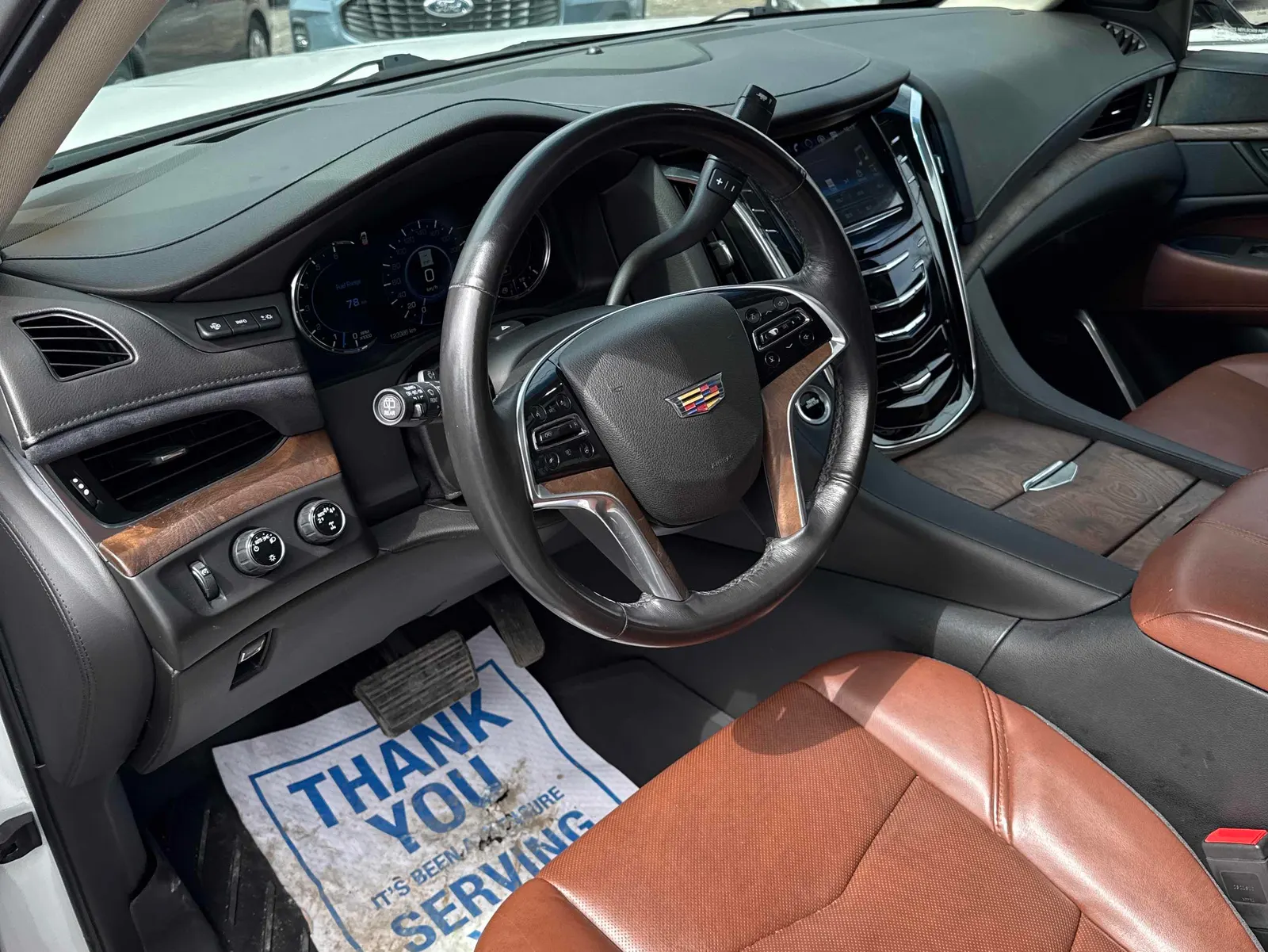 Interior driver side