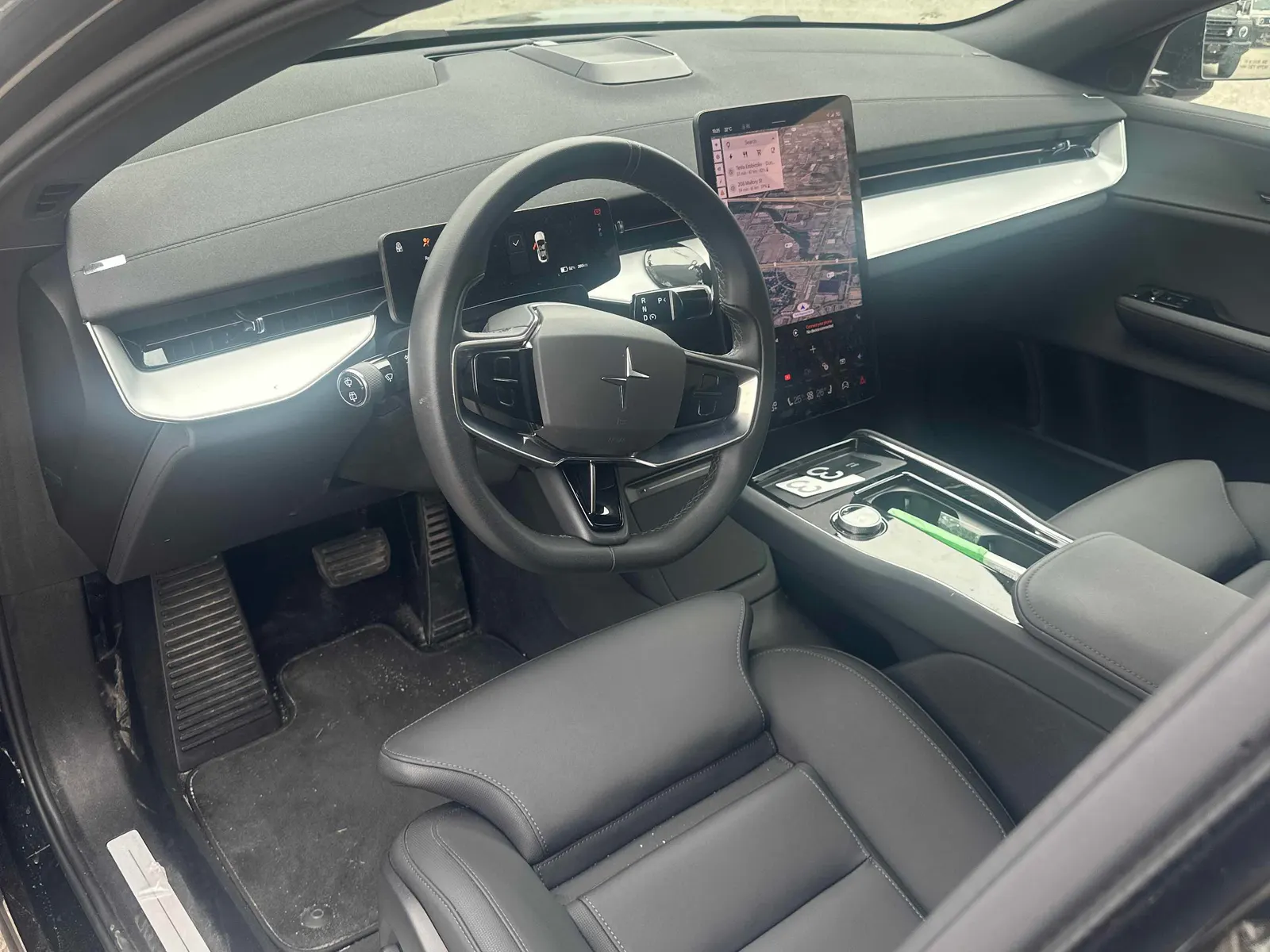 Interior driver side