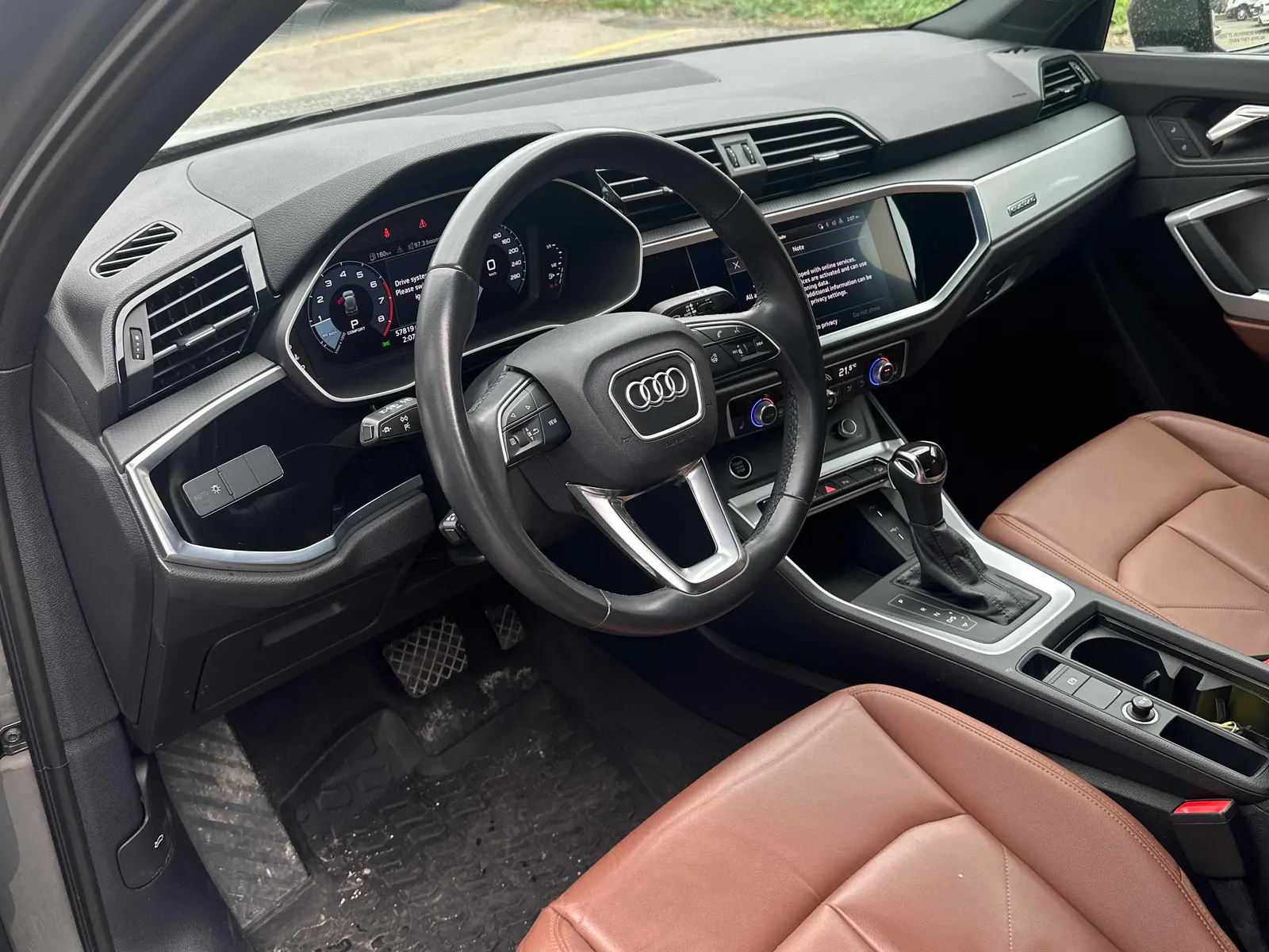 Interior driver side