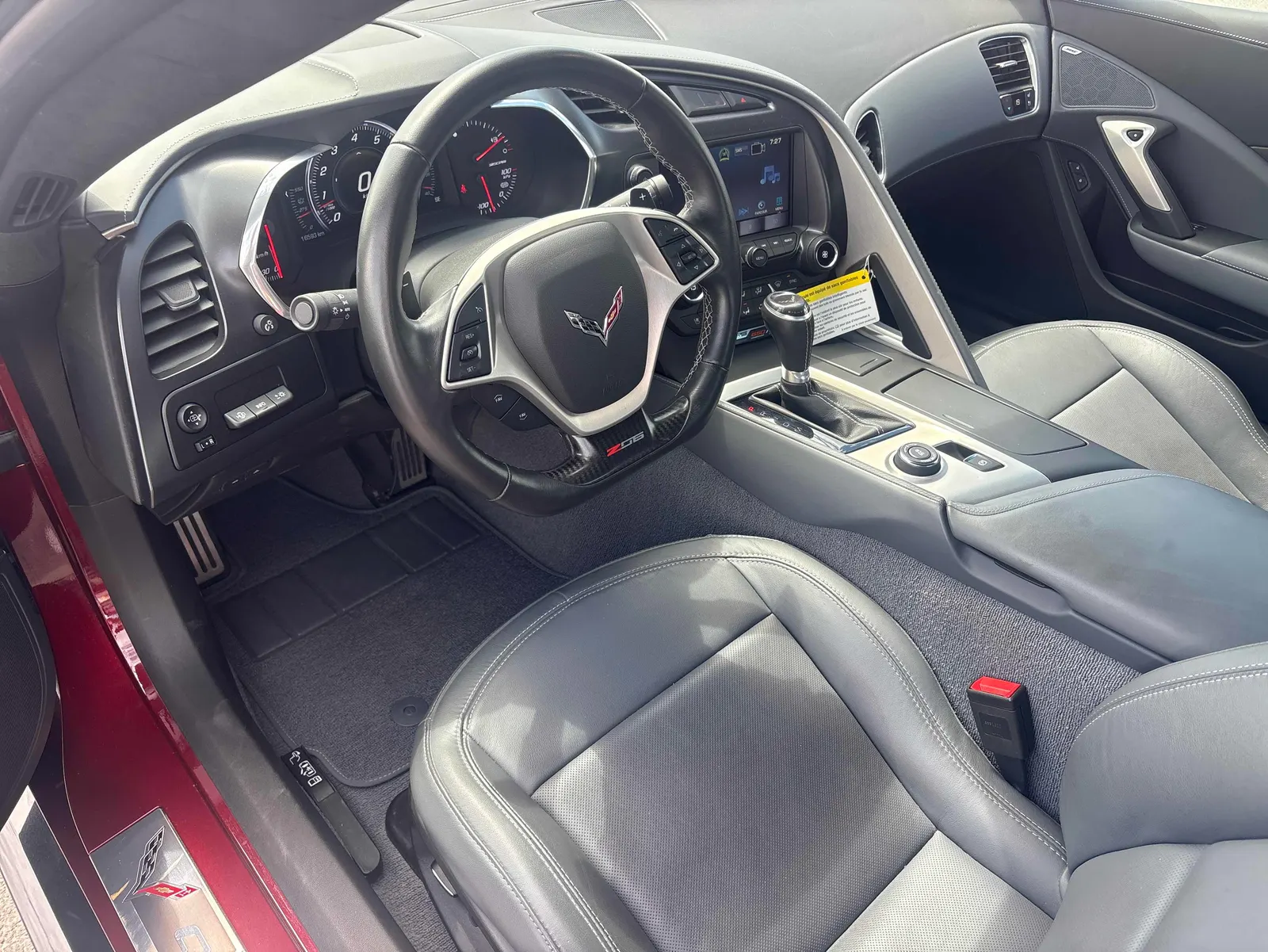 Interior driver side