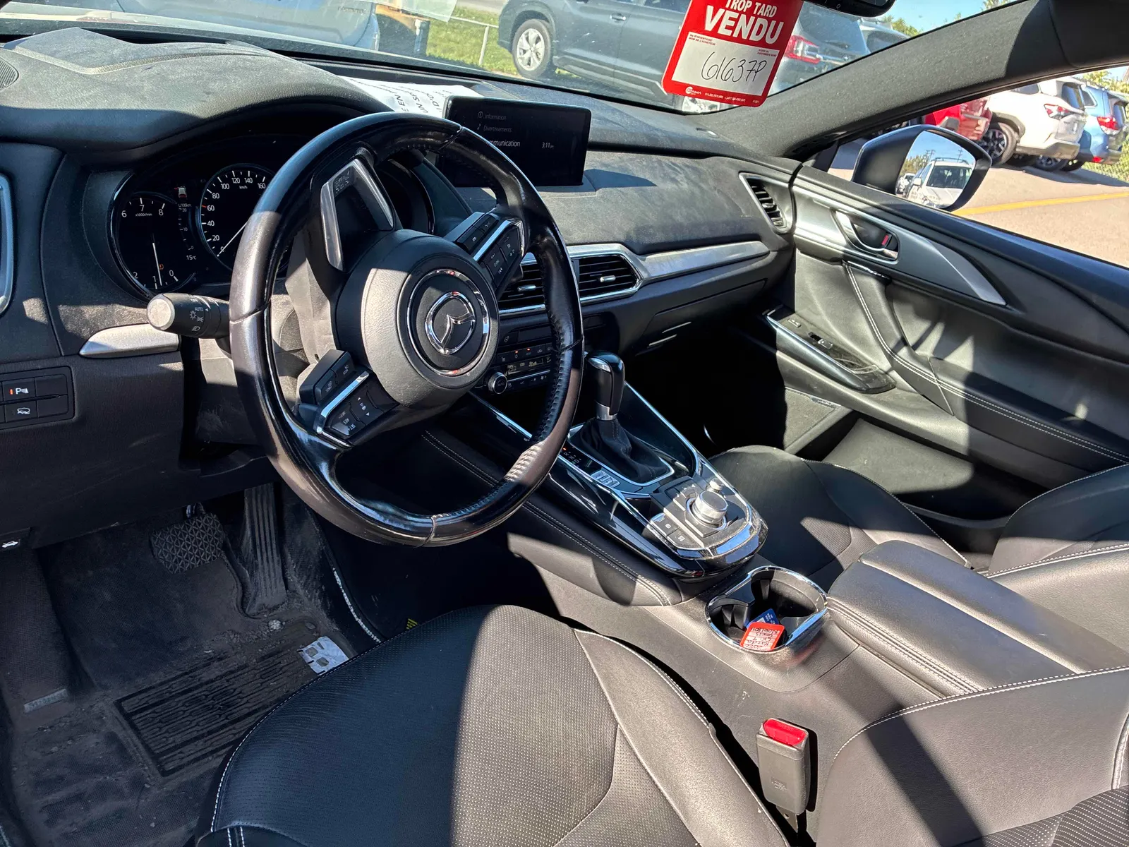 Interior driver side