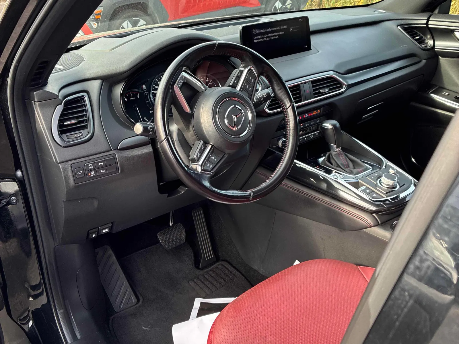 Interior driver side