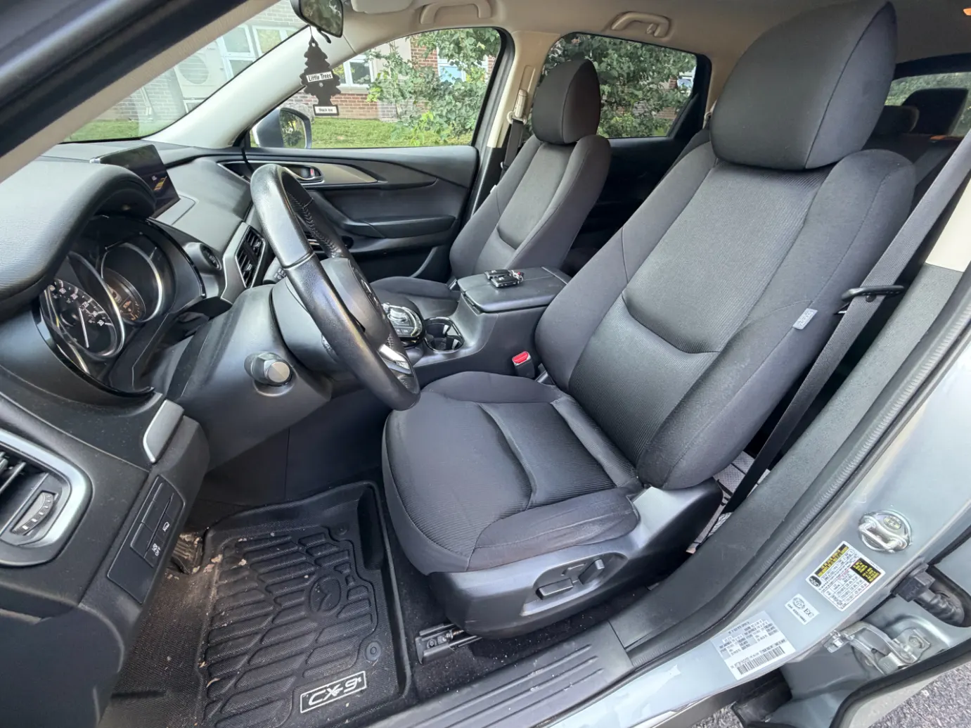 Interior driver side