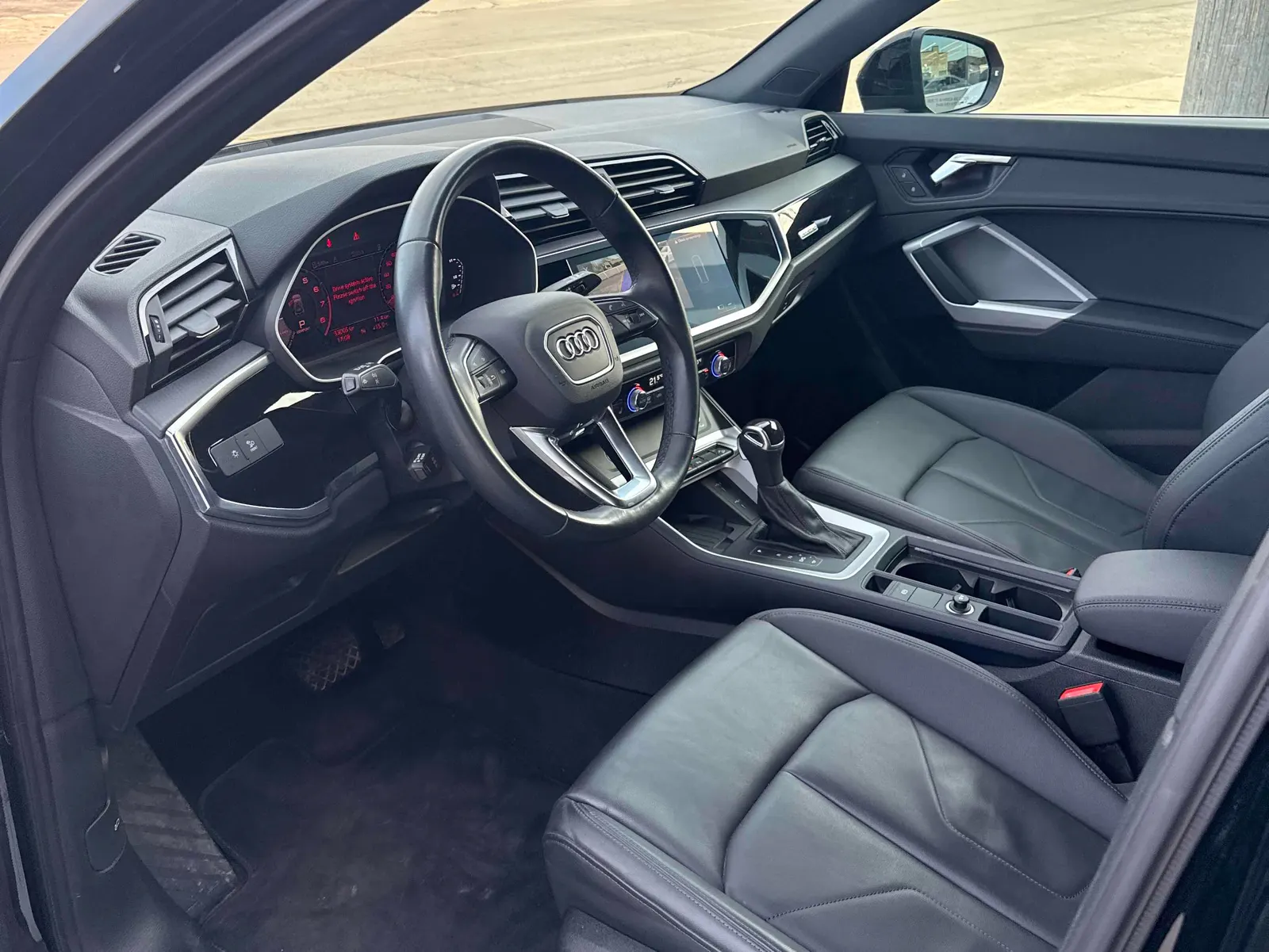 Interior driver side