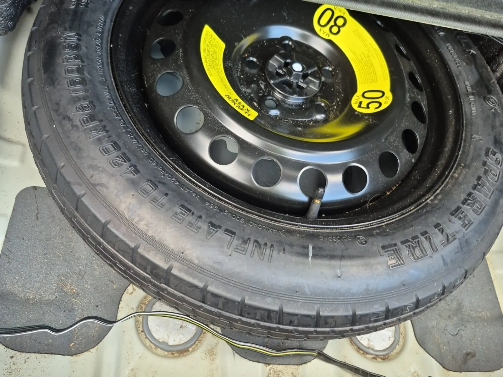 Spare Tire & Wheel Photo