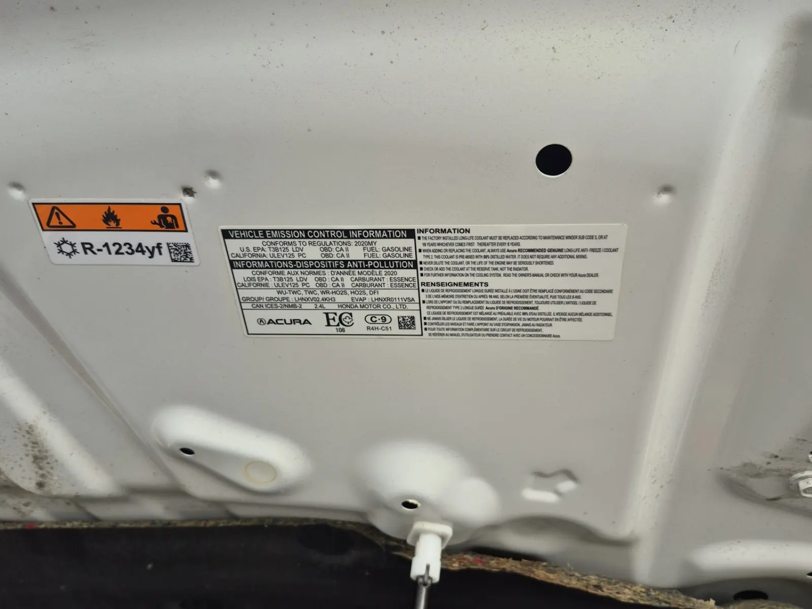 Emission Sticker Photo