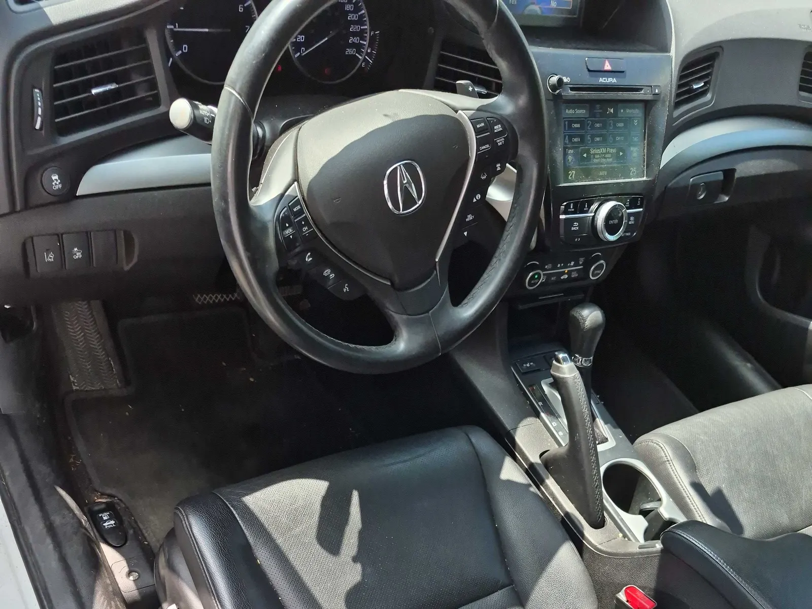 Interior driver side
