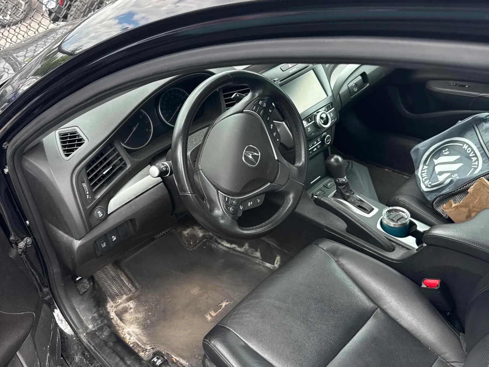 Interior driver side