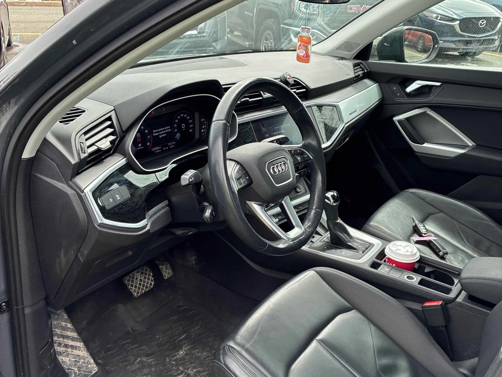 Interior driver side
