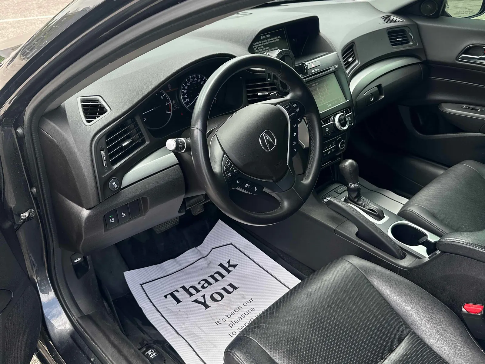 Interior driver side