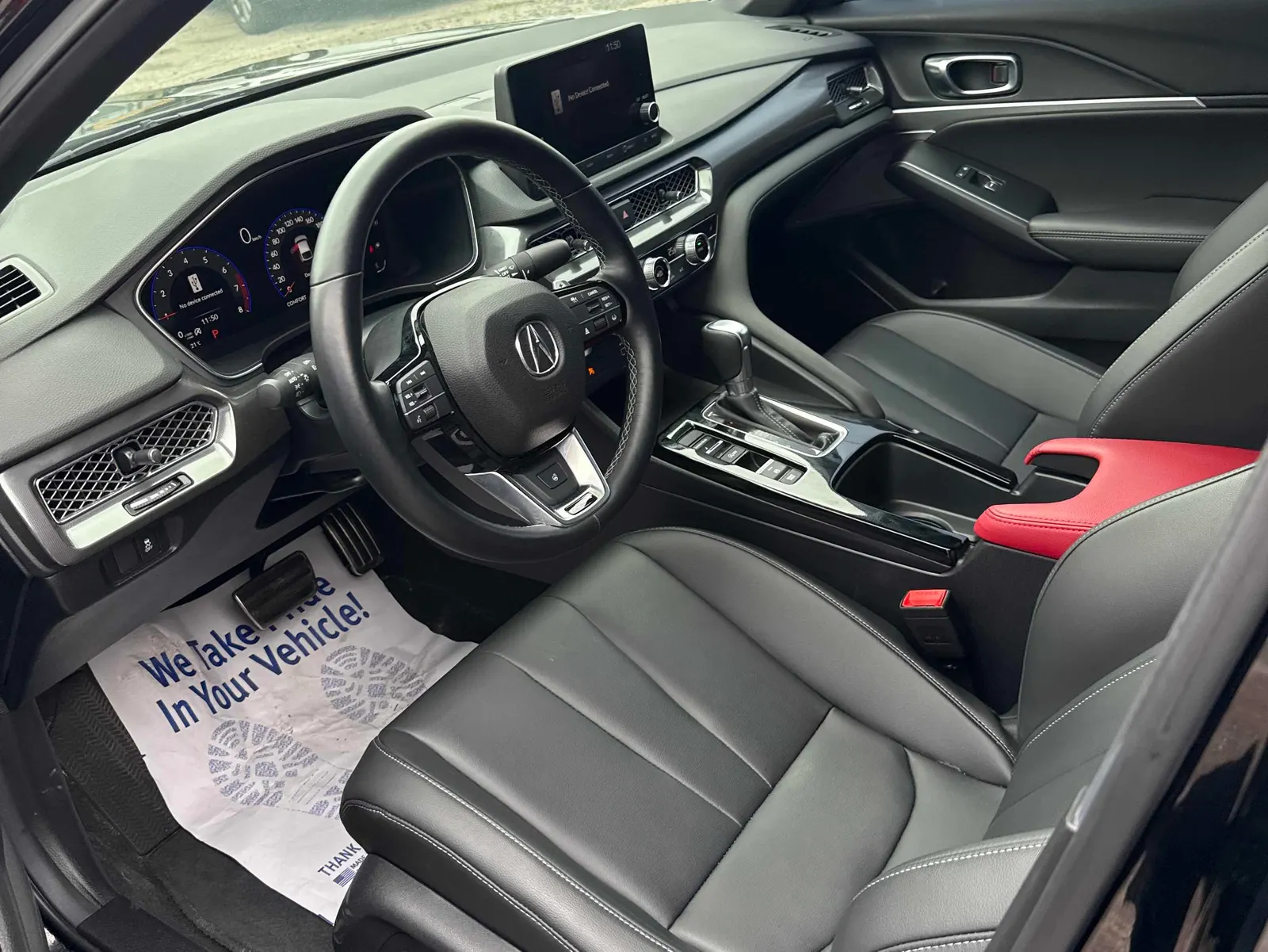 Interior driver side