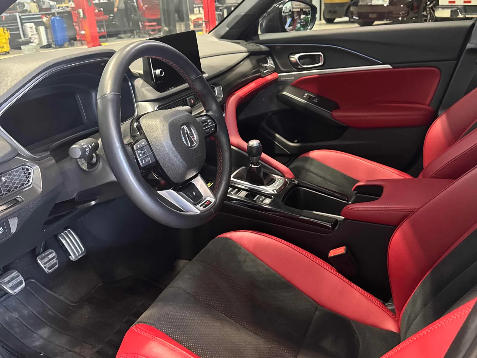 Interior driver side