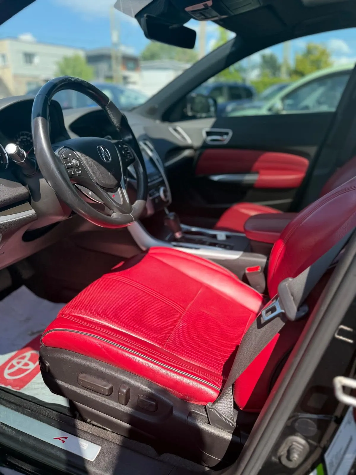 Interior driver side