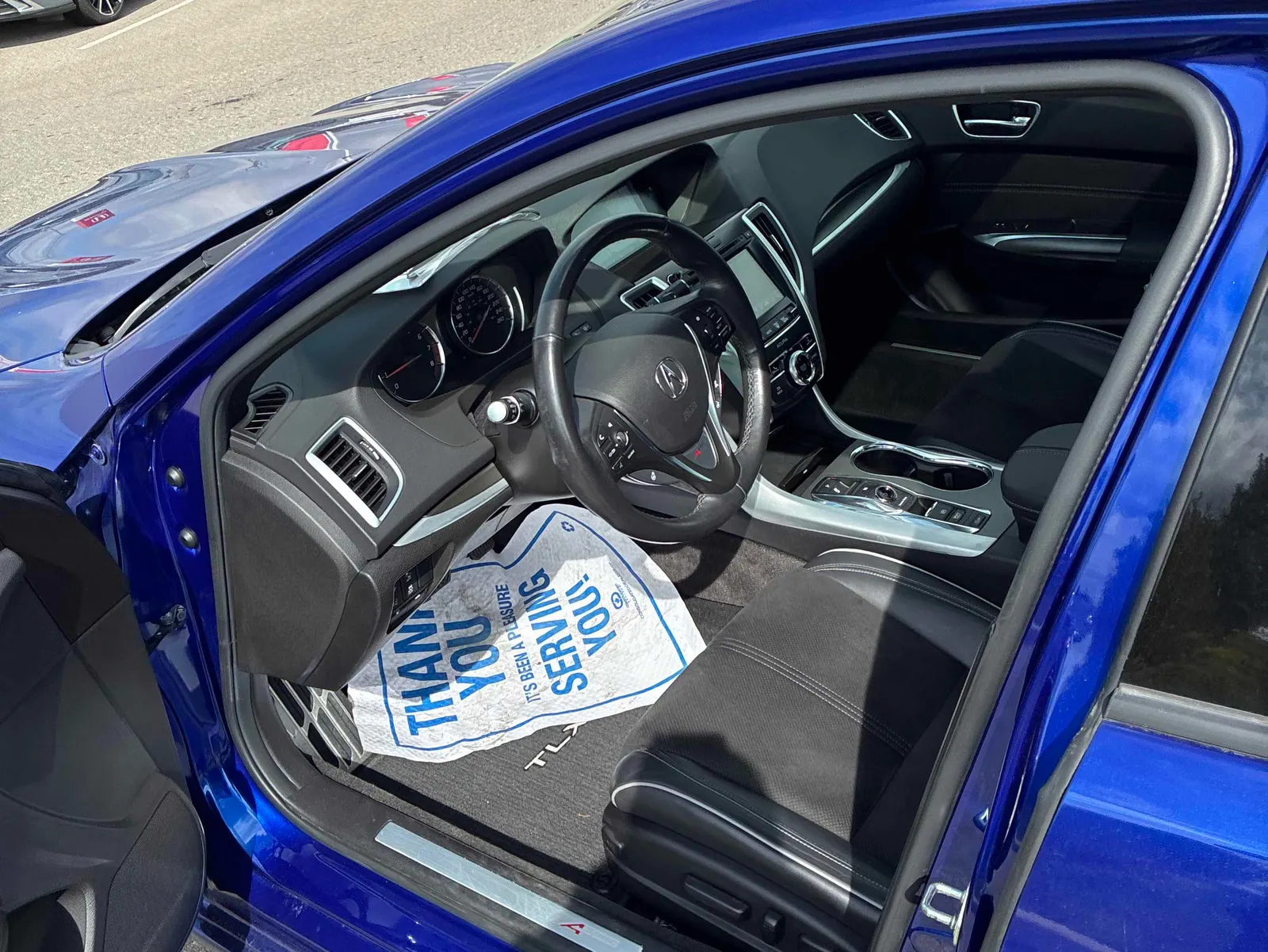 Interior driver side