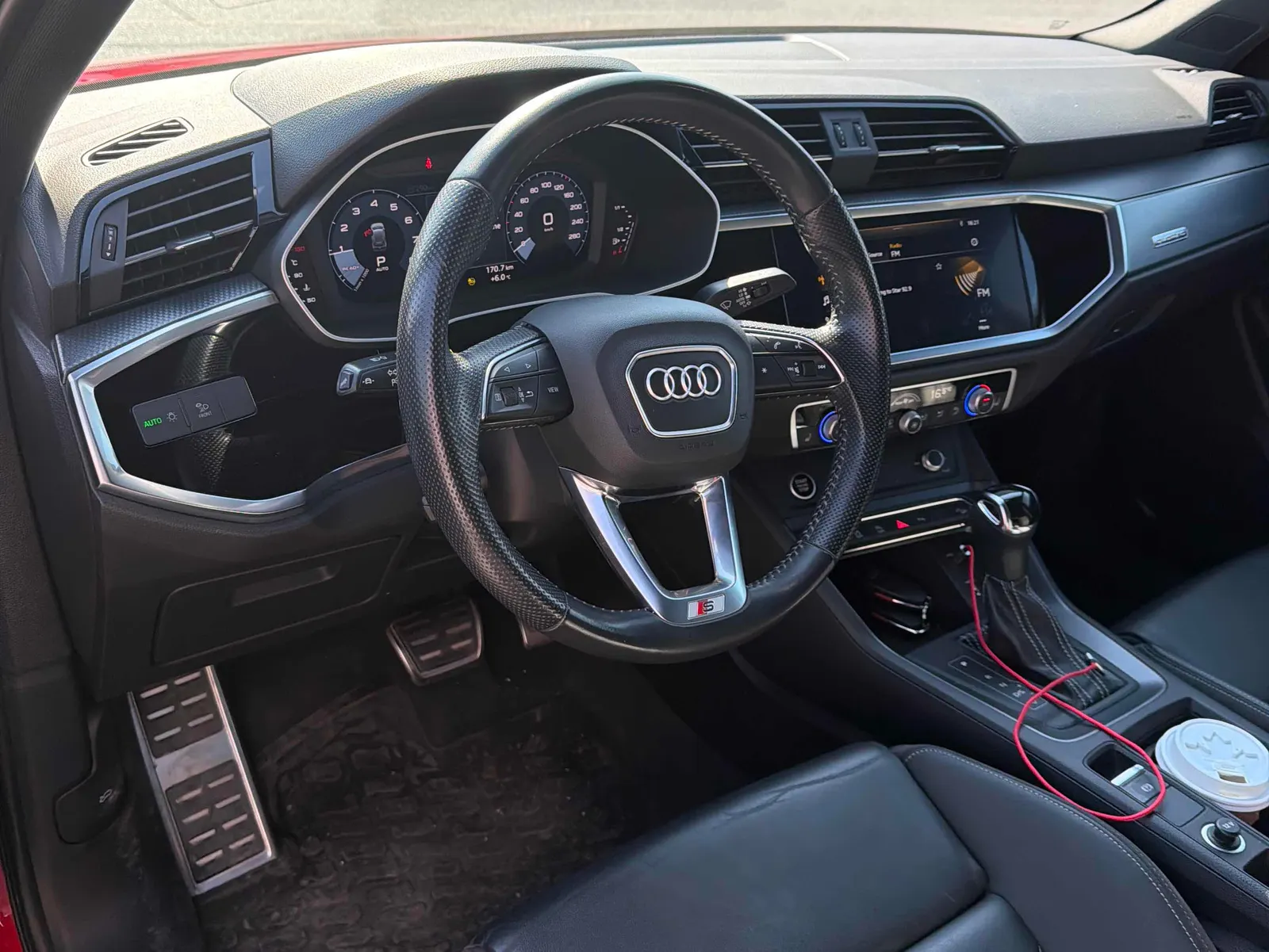Interior driver side