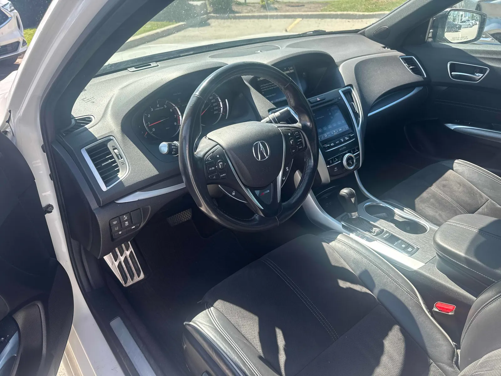 Interior driver side