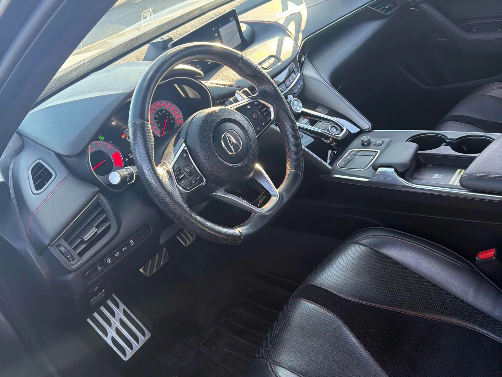 Interior driver side
