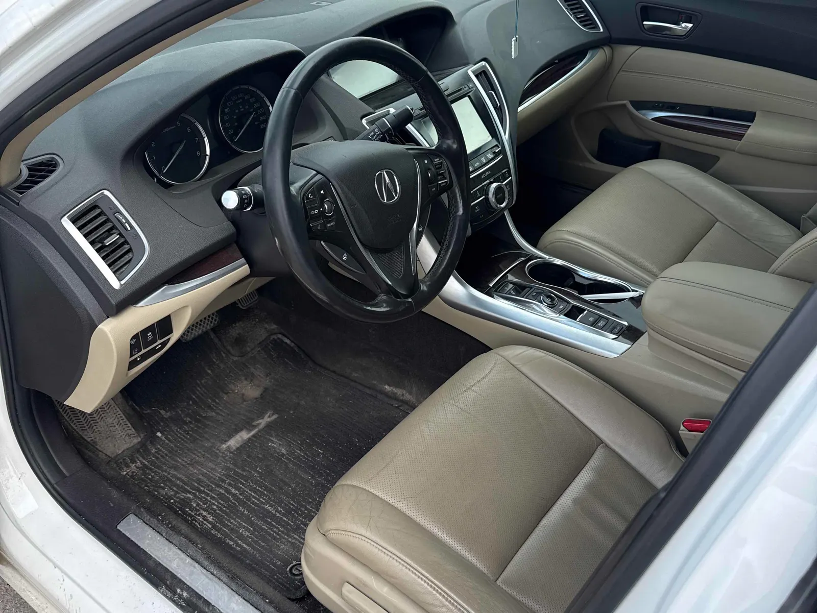 Interior driver side