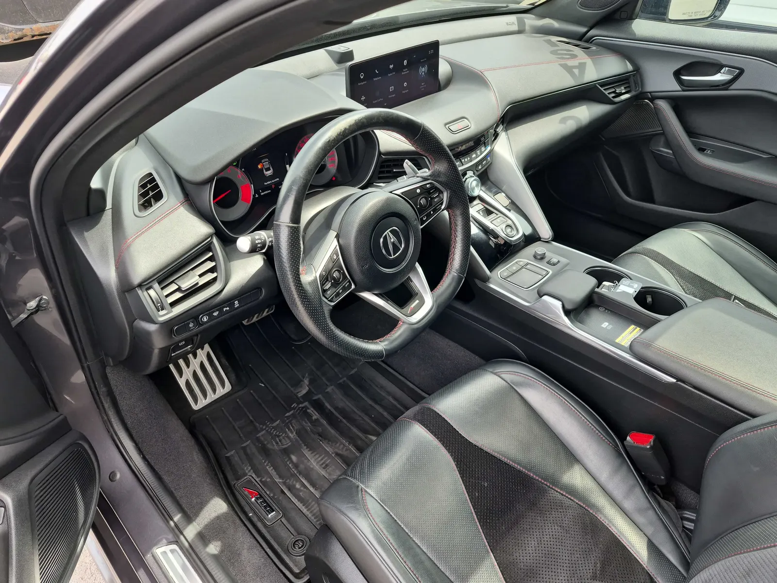 Interior driver side