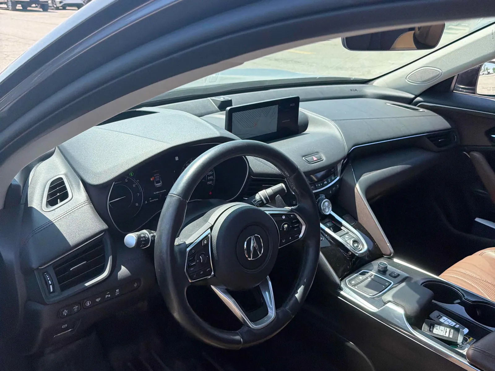 Interior driver side