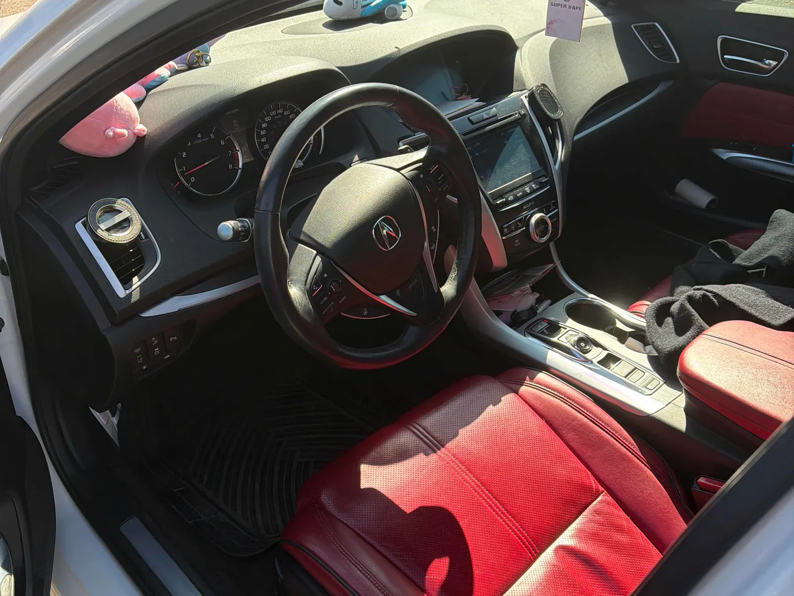 Interior driver side
