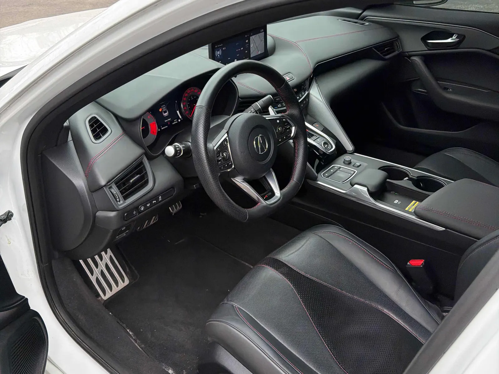 Interior driver side