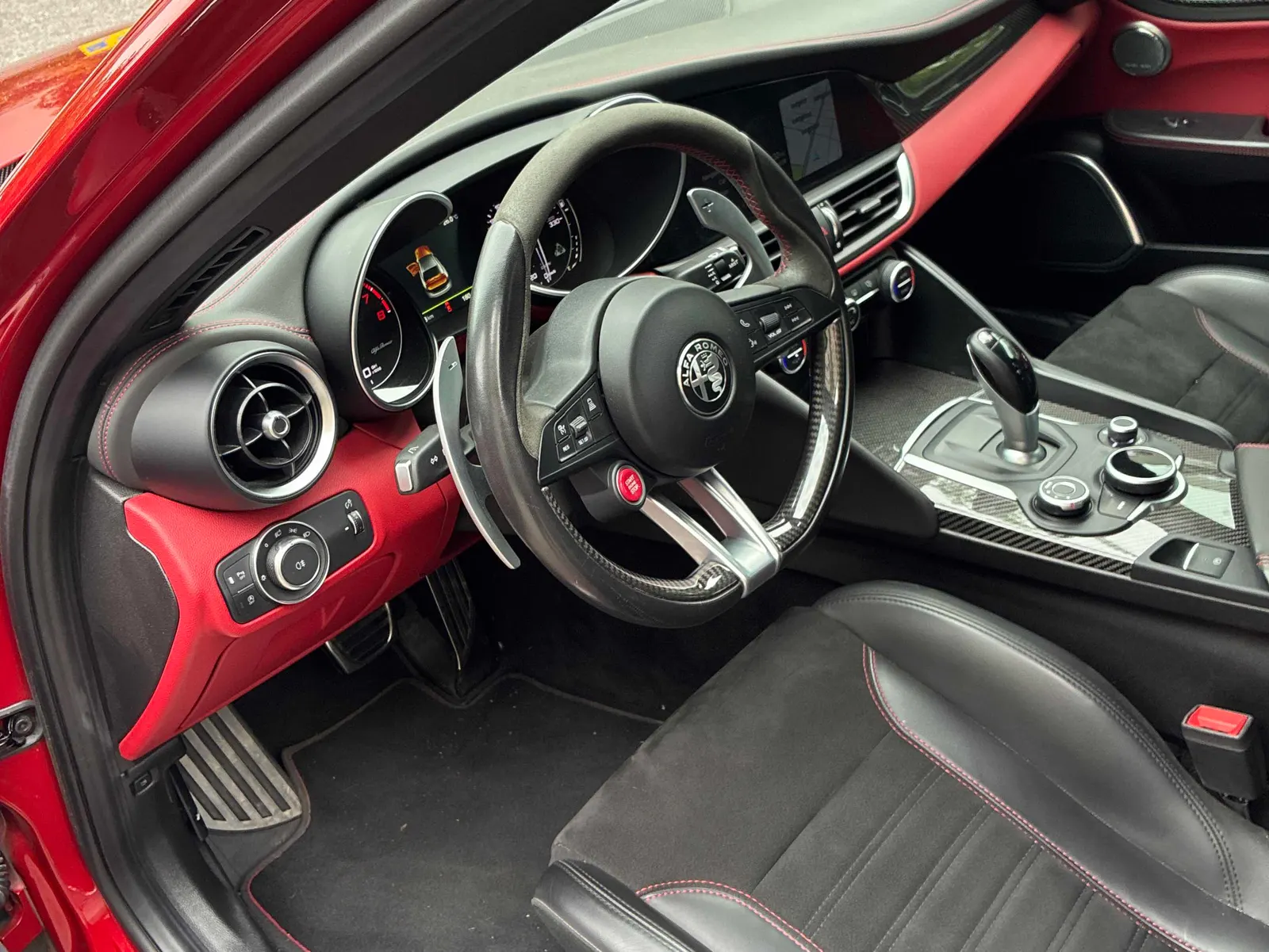 Interior driver side