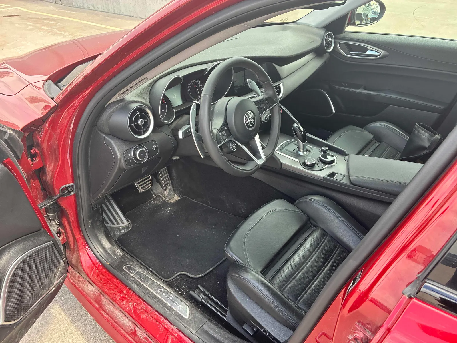 Interior driver side