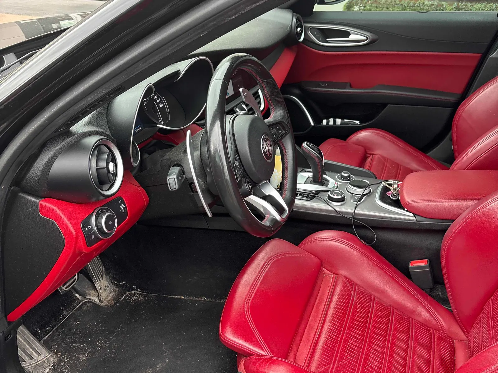 Interior driver side