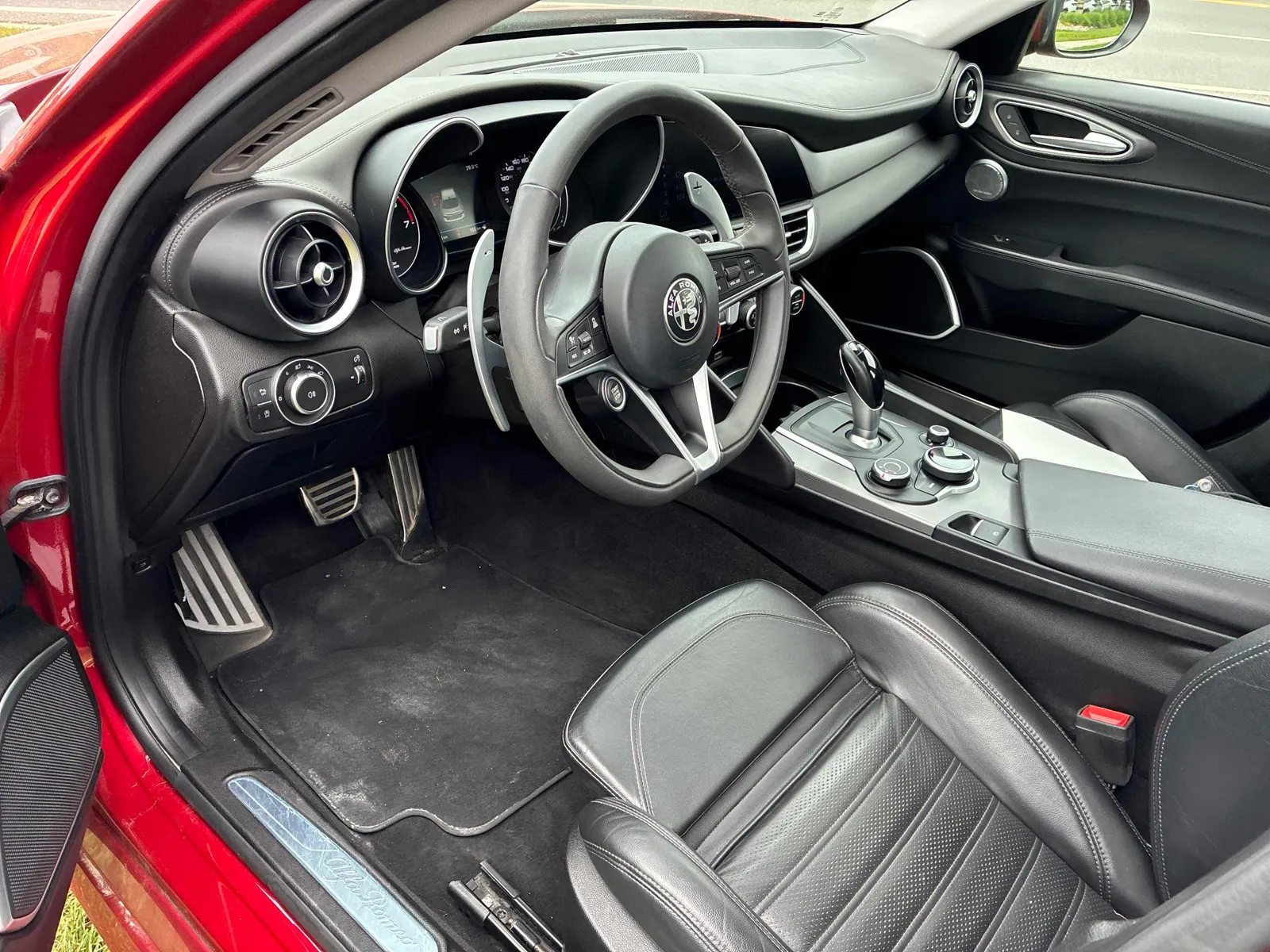 Interior driver side