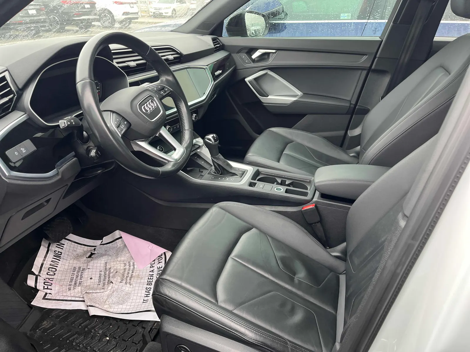 Interior driver side