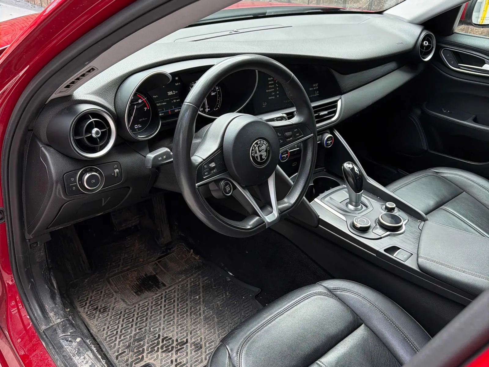 Interior driver side