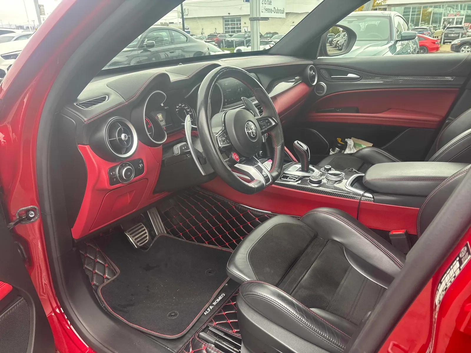 Interior driver side