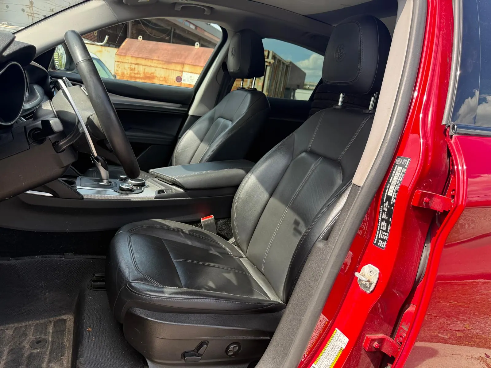 Interior driver side
