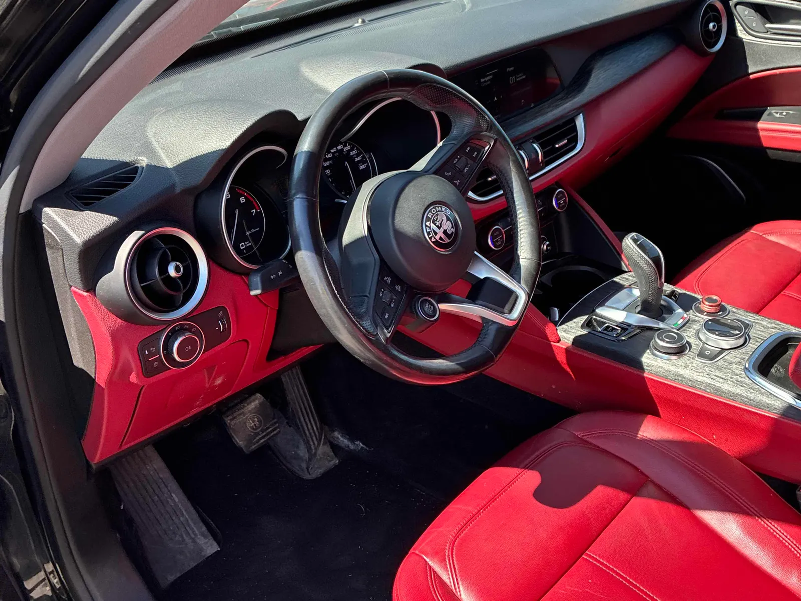 Interior driver side
