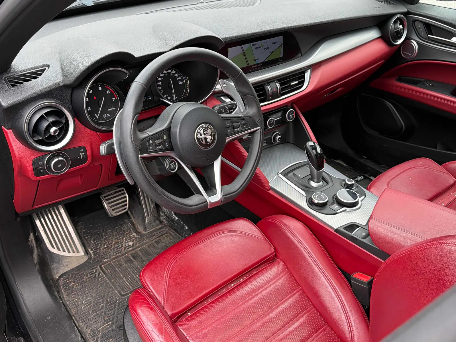 Interior driver side